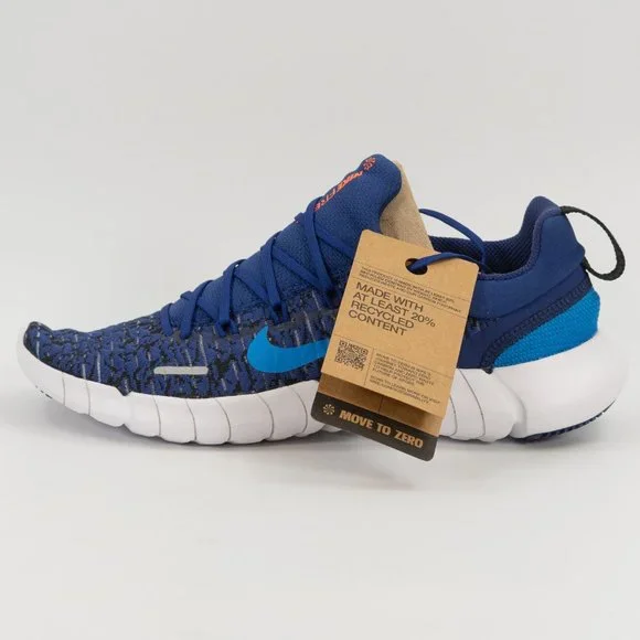 Nike Free Run 5.0 Next Nature 'Deep Royal Photo Blue' FJ3996-455 size 7 - 14 - Picture 5 of 16